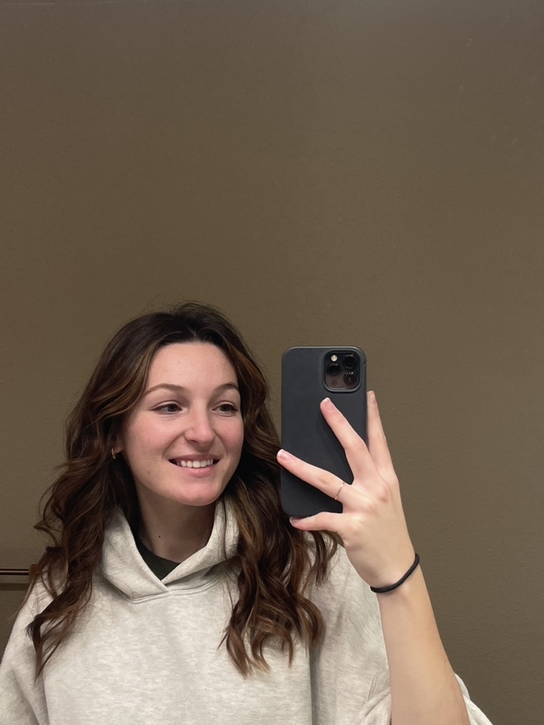 A relevant image of Julia Nazarko working on an engineering project